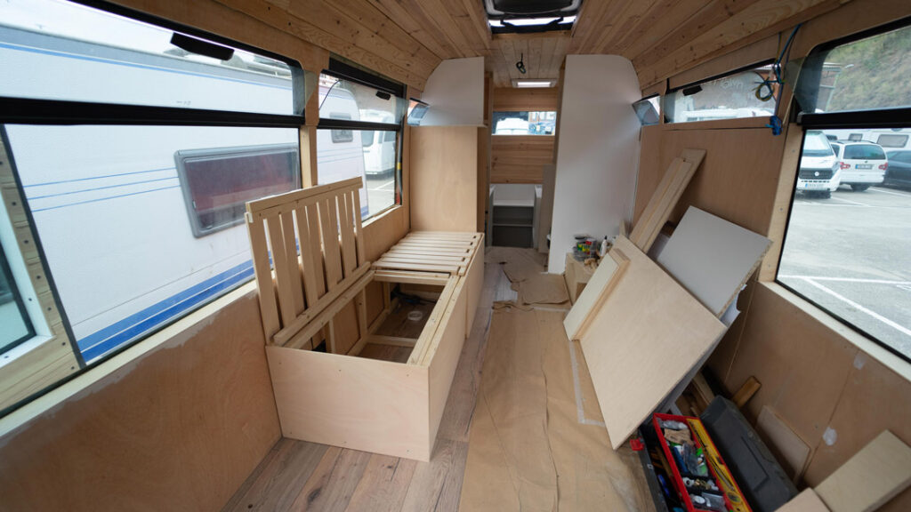 sofa cama camper