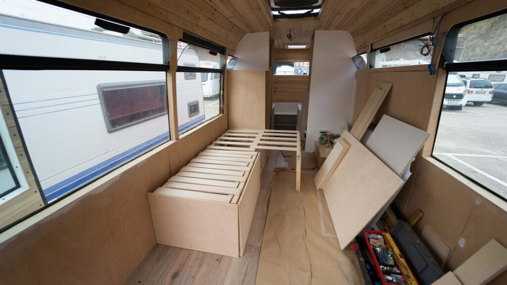 sofa cama camper